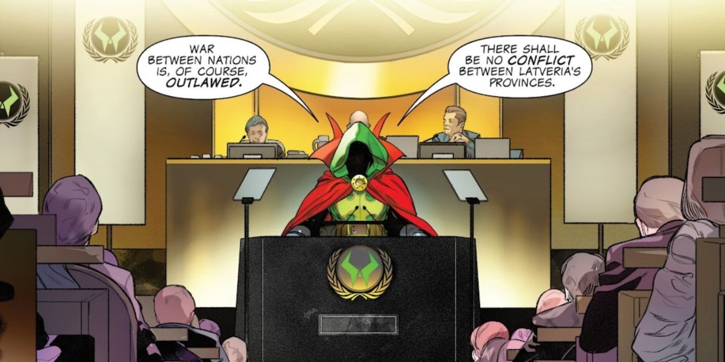 Doctor Doom Sorcerer Supreme Outlaws War.