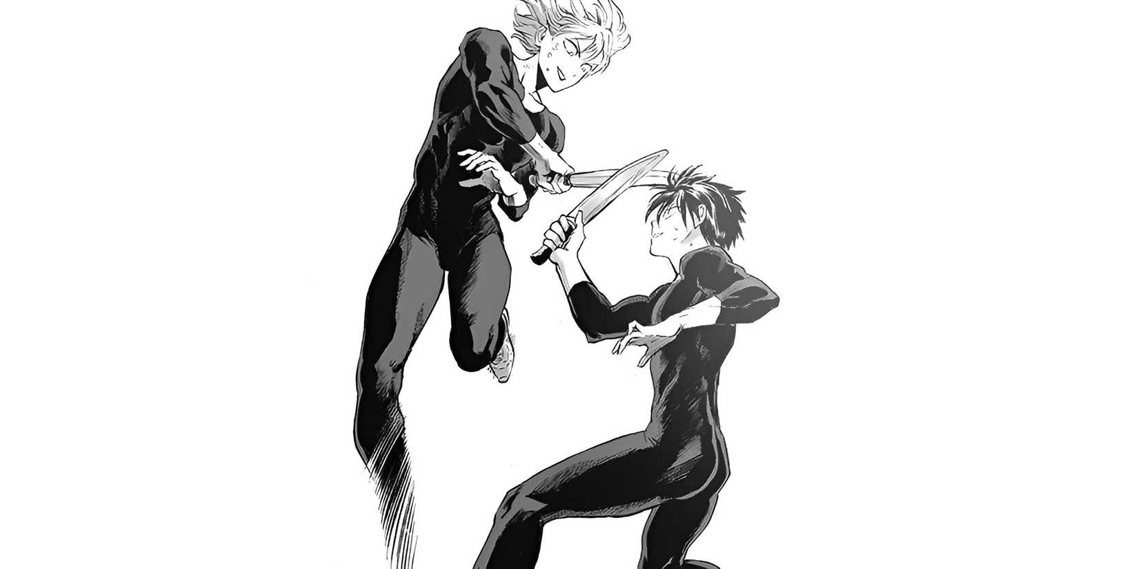 flash and sonic in flashback chapter 196 one-punch man