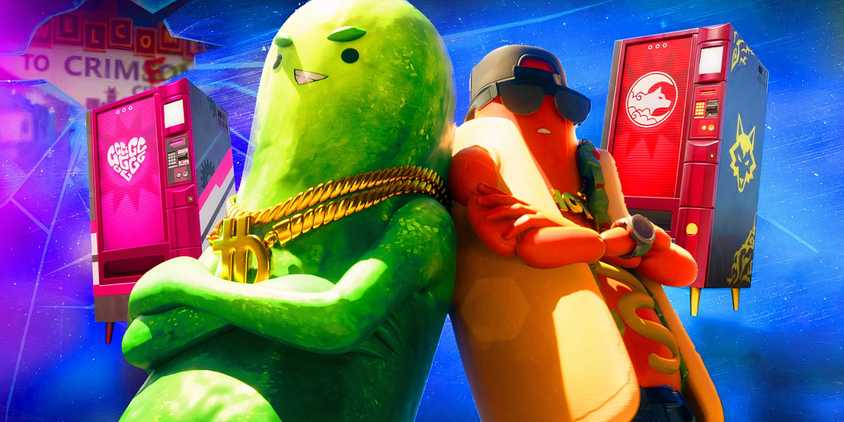 Fortnite Chapter 6 Season 2 character with Vending Machines