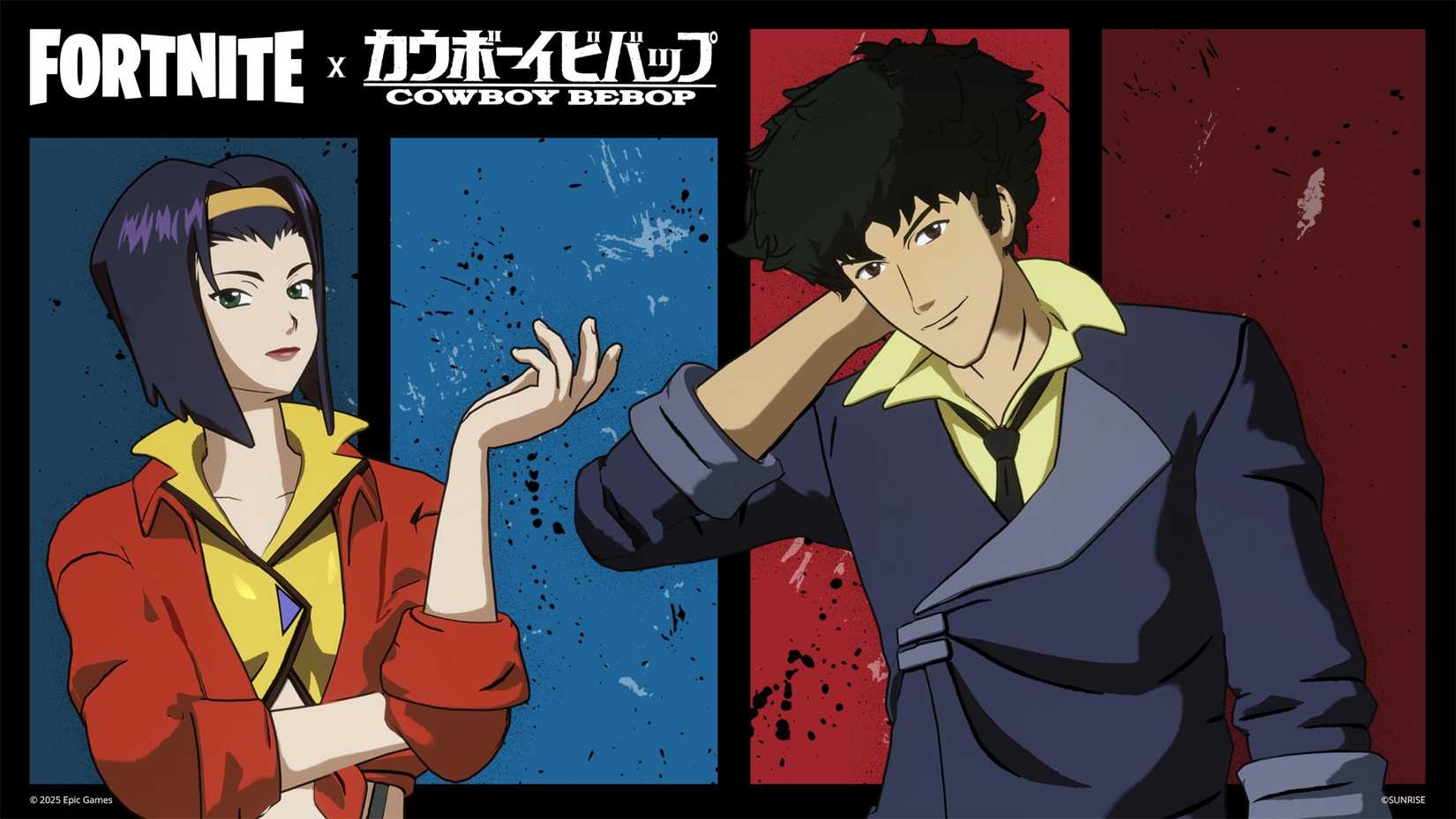 Fortnite x Cowboy Bebop loading screen