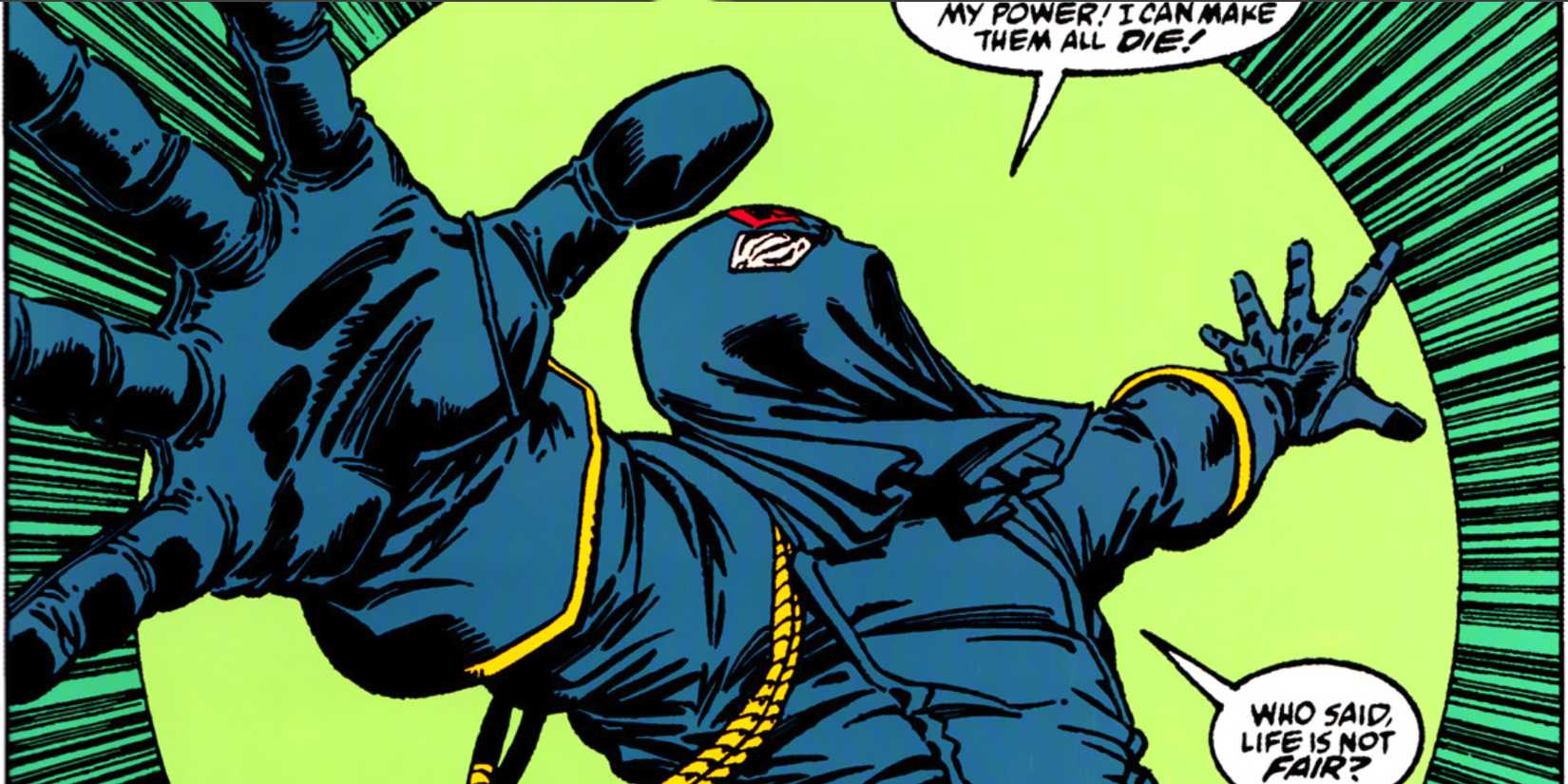 G.I. Joe's Cobra Commander being himself