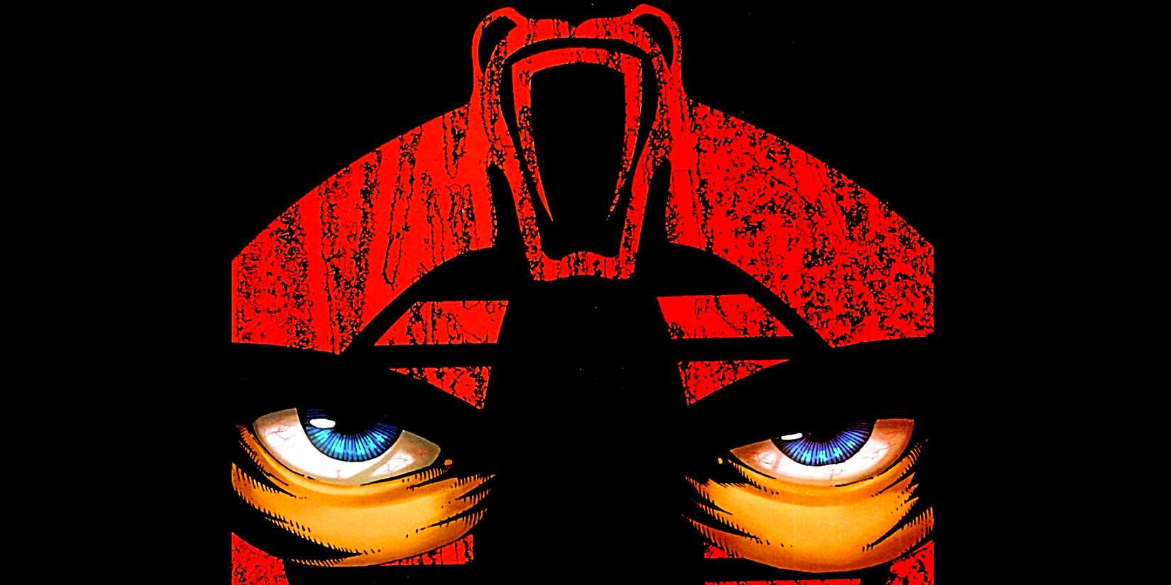 G.I. Joes's Cobra Commander in the shadows