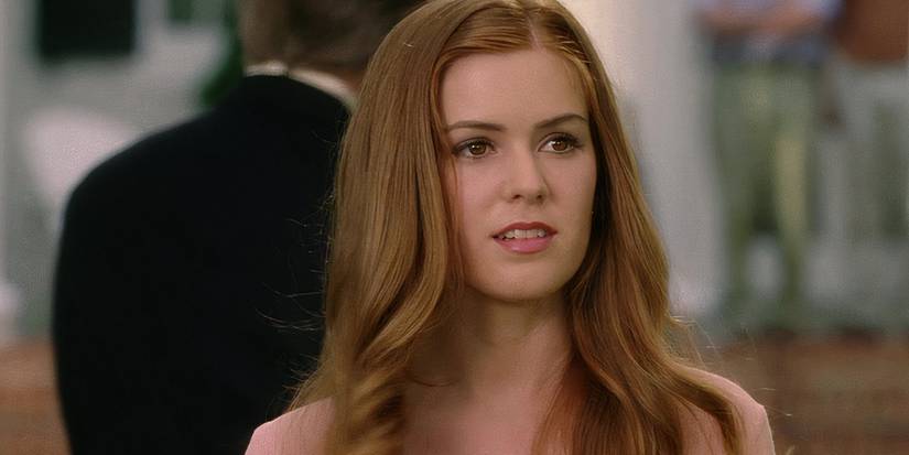 Gloria looking lustfully at Jeremy in Wedding Crashers