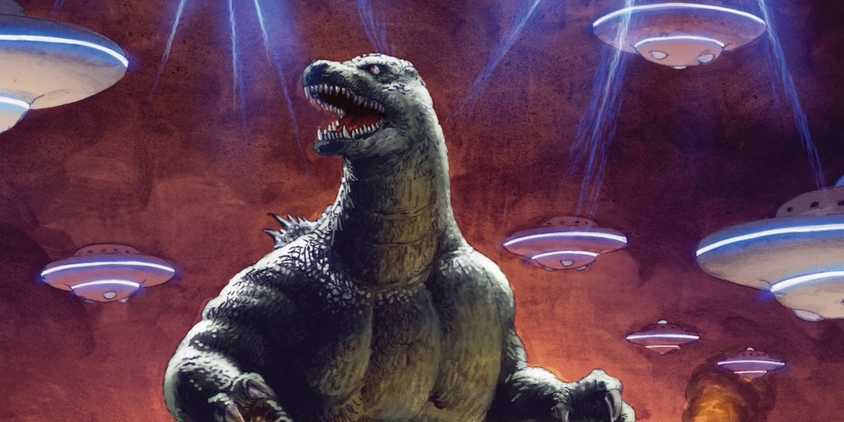 Godzilla here there be aliens