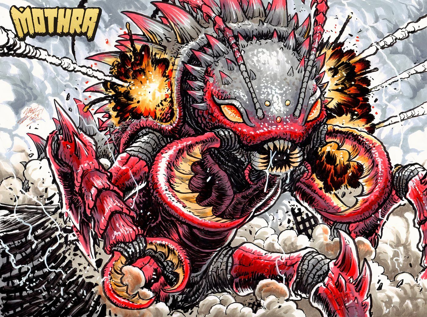 Antra, a new Titan introduced in Godzilla continuity. 