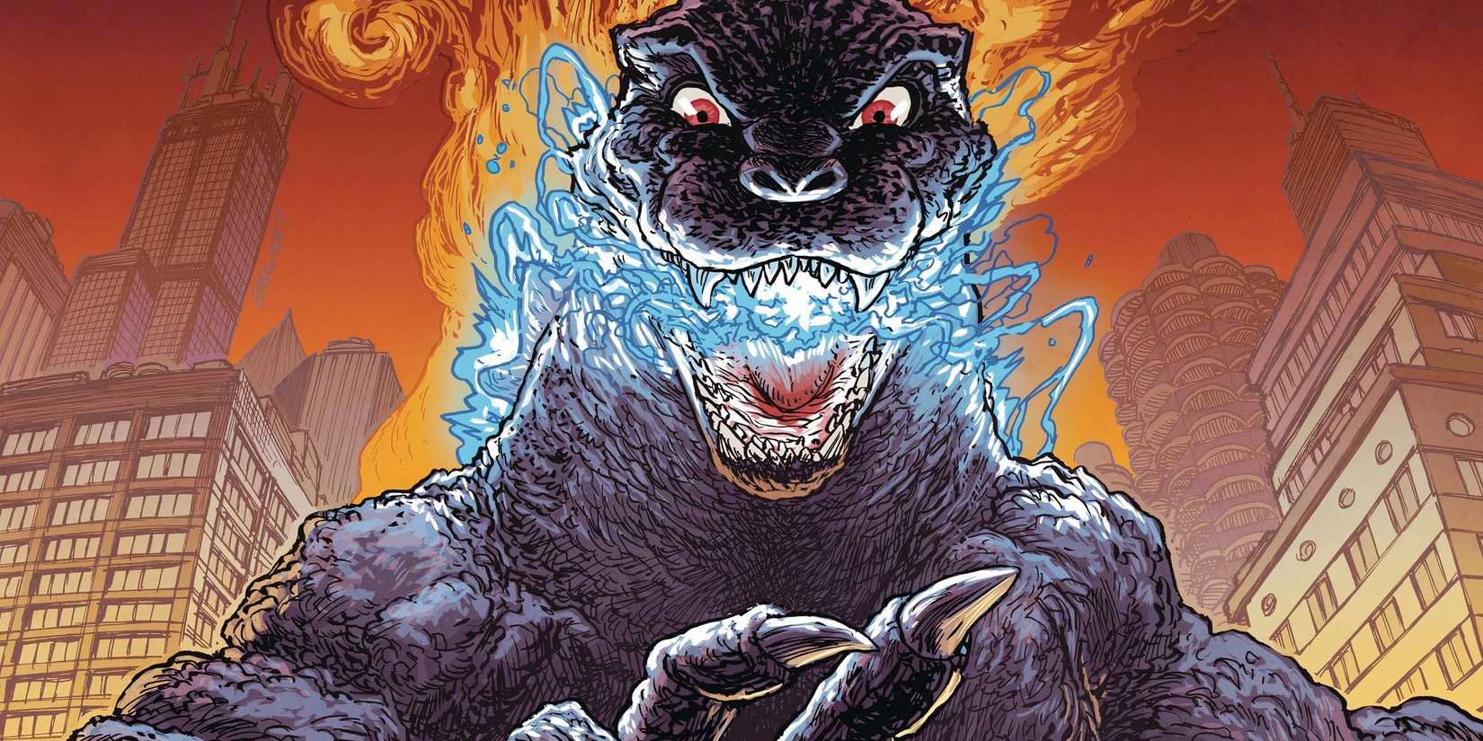 Godzilla Preparing Atomic Breath Featured