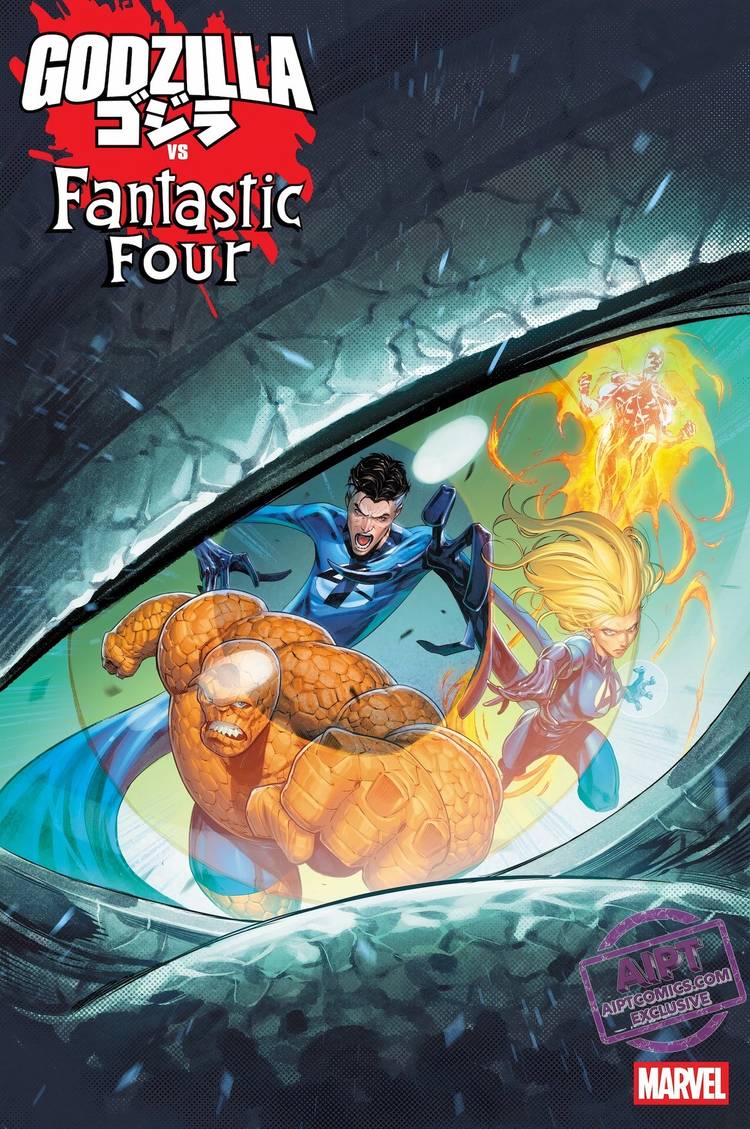 Godzilla Versus Fantastic Four COVER