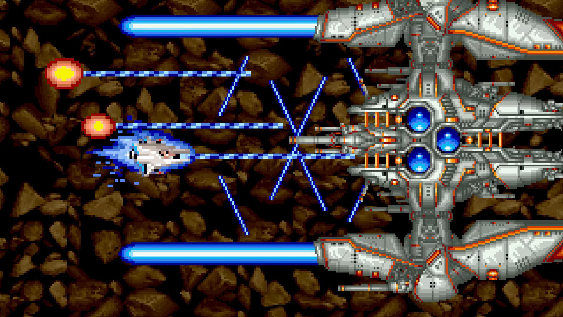 Gradius 3 is more cleaned up and flashy than the original