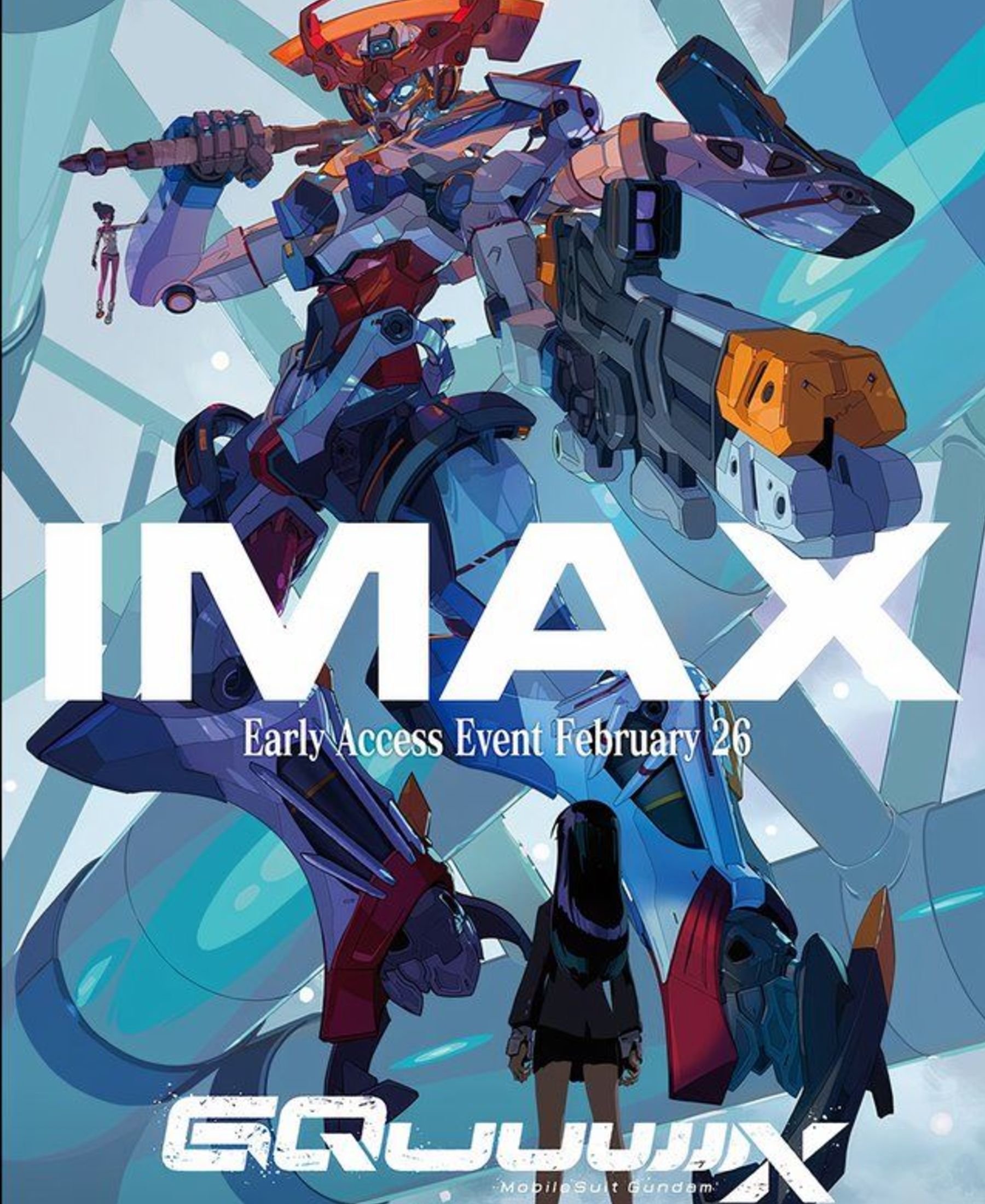 Gundam GQuuuX IMAX poster