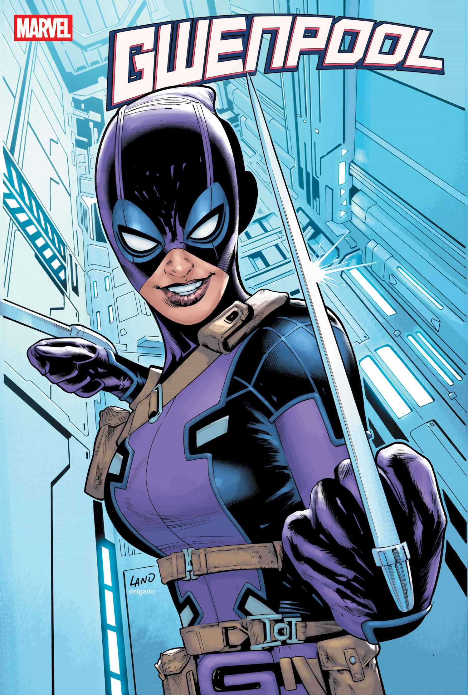 Gwenpool #1 Variant Comic Cover by Greg Land