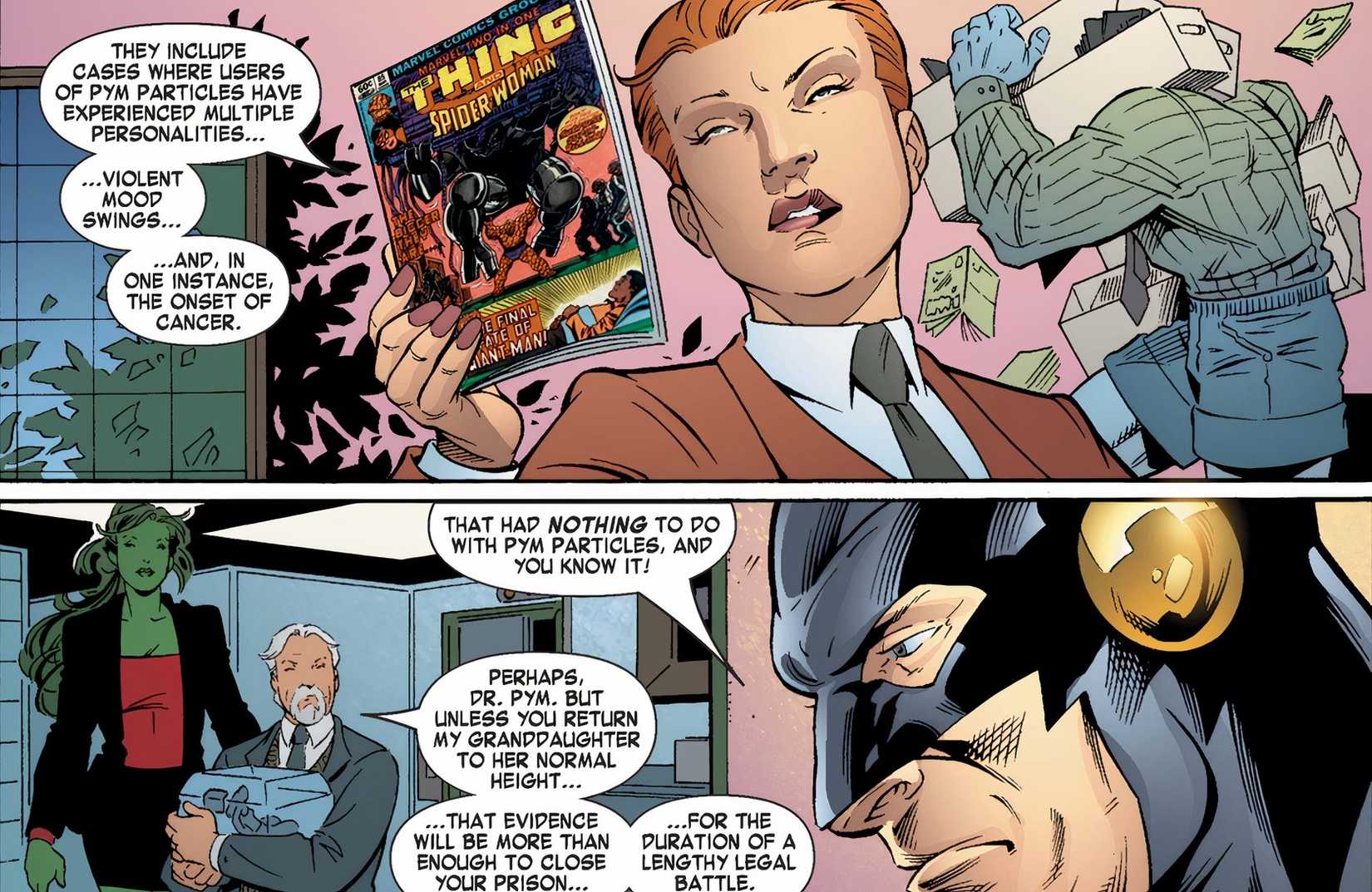 Hank Pym Has Comics Used Against Him Marvel