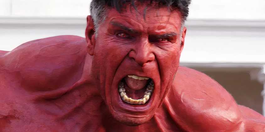 Harrison Ford as The Red Hulk