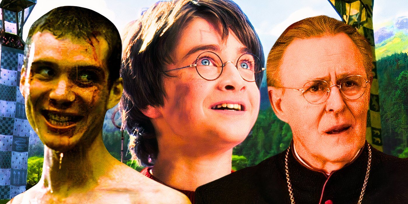 A custom collage image of Cilian Murphy, Daniel Radcliffe, and John Lithgow - created by Tom Russell