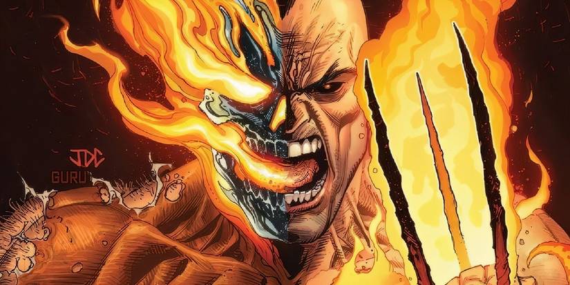 Wolverine's son Akihiro aka Hellverine transforming into his demonic counterpart.