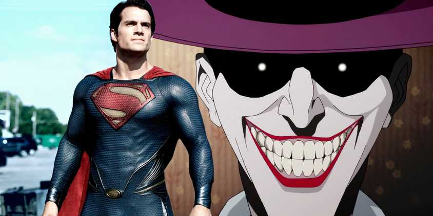 Henry Cavill's Superman with Joker from the Killing Joke