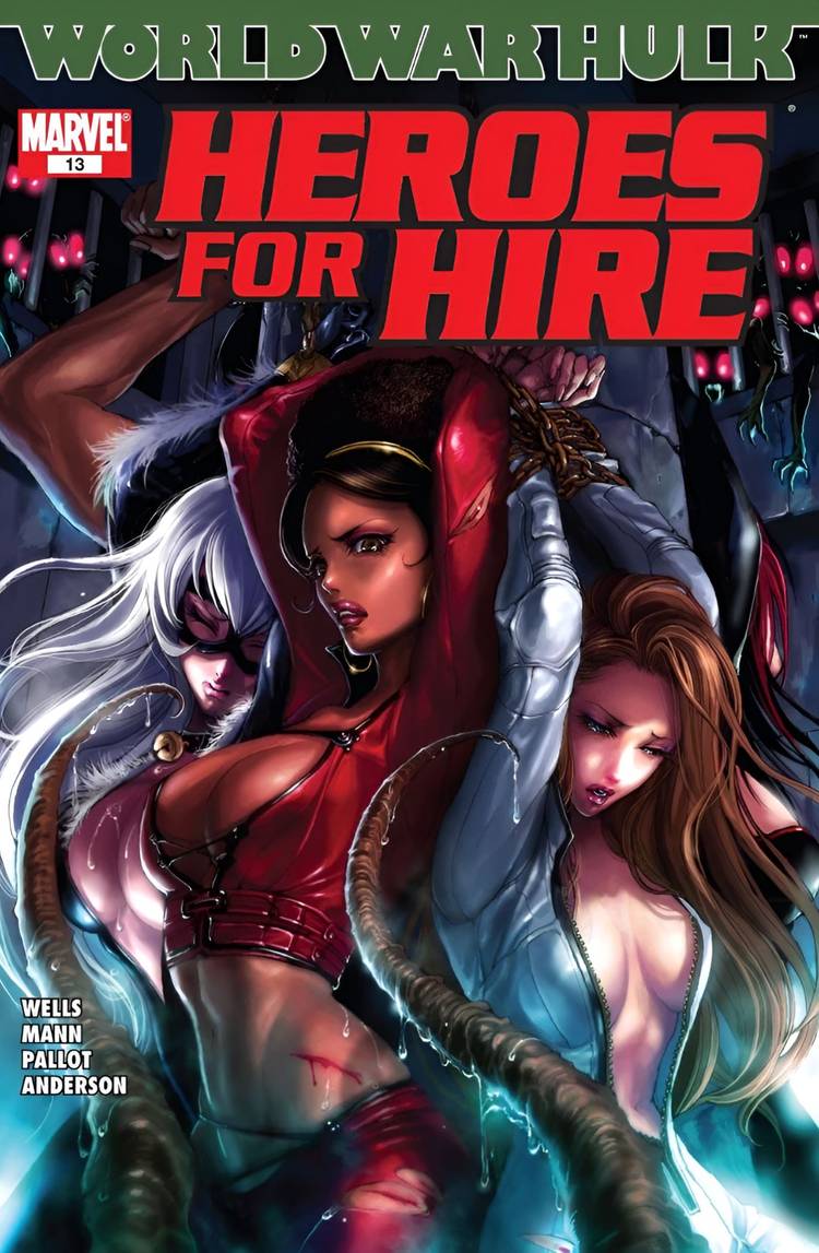Misty Knight, Colleen Wing, and Black Cat are captured.