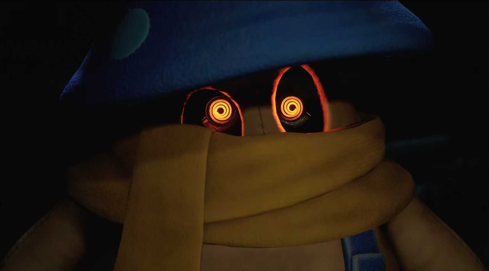 A mushroom gnome animatronic with mimic inside in secret of the mimic