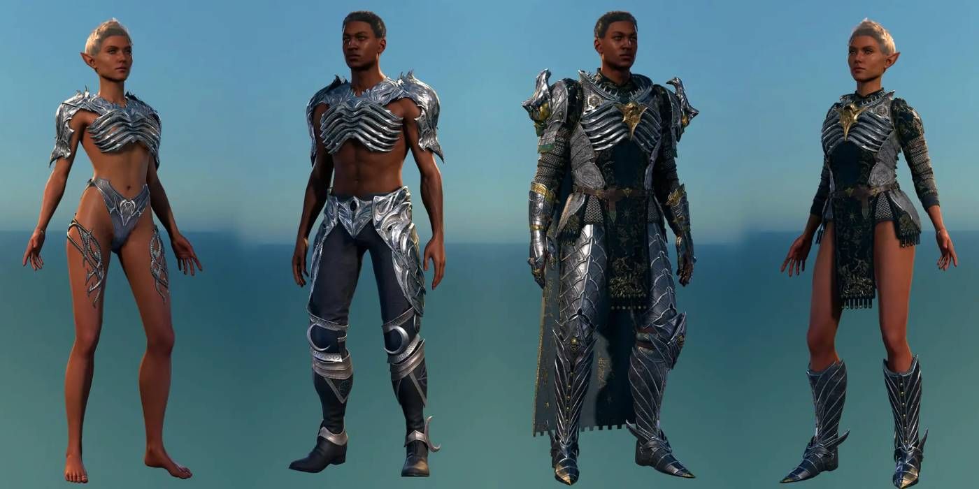 Baldur's Gate 3 Ketheric Thorm's armor on Tav character from Basket Full of Equipment mod