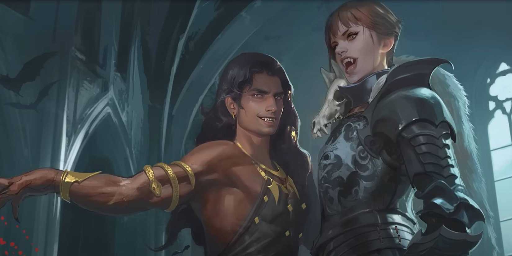 Dungeons and Dragons Vampire and Vampire Umbral Lord from new 2025 Monster Manual