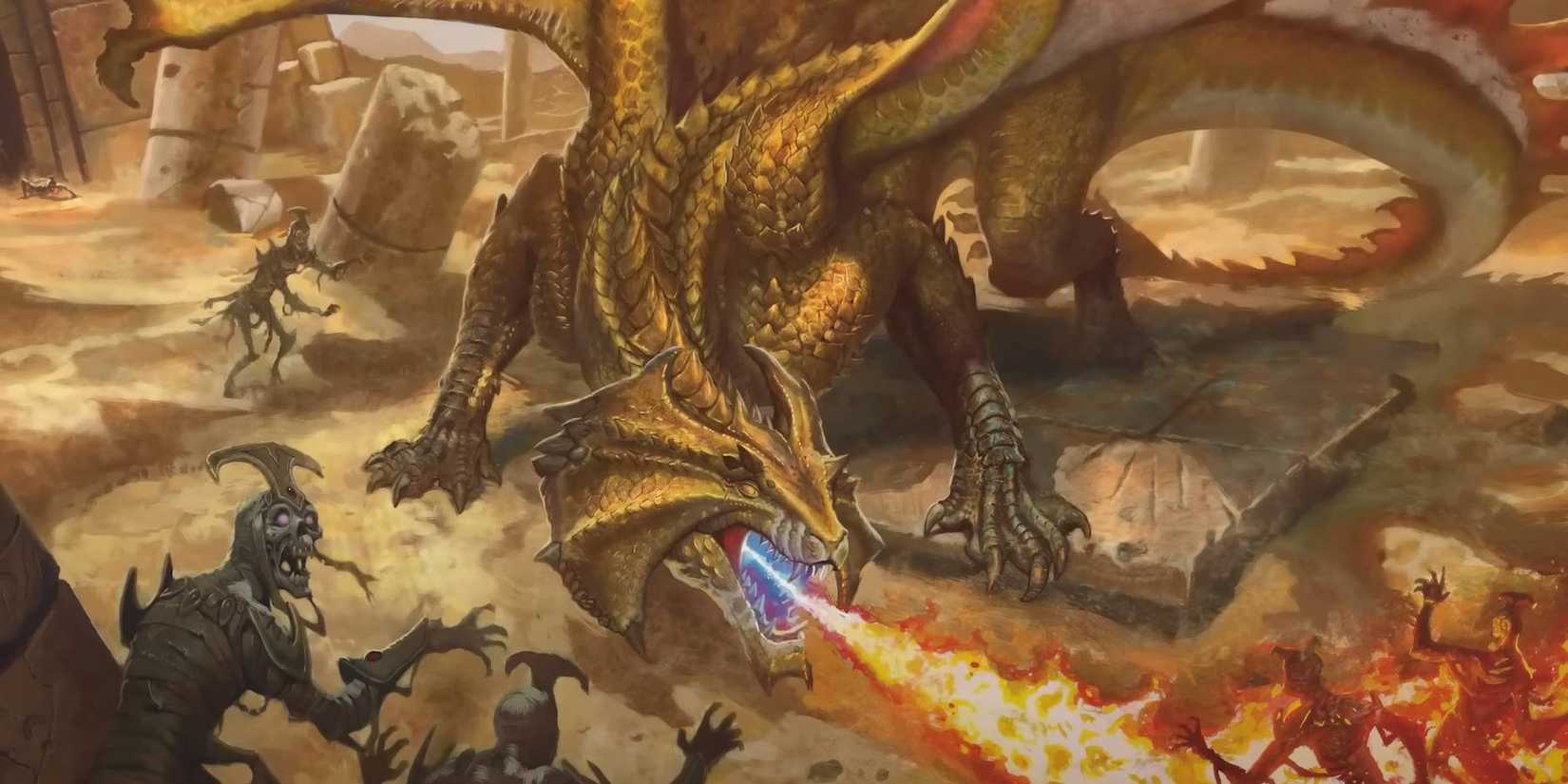 Dungeons and Dragons Adult Brass Dragon from 2025 Monster Manual