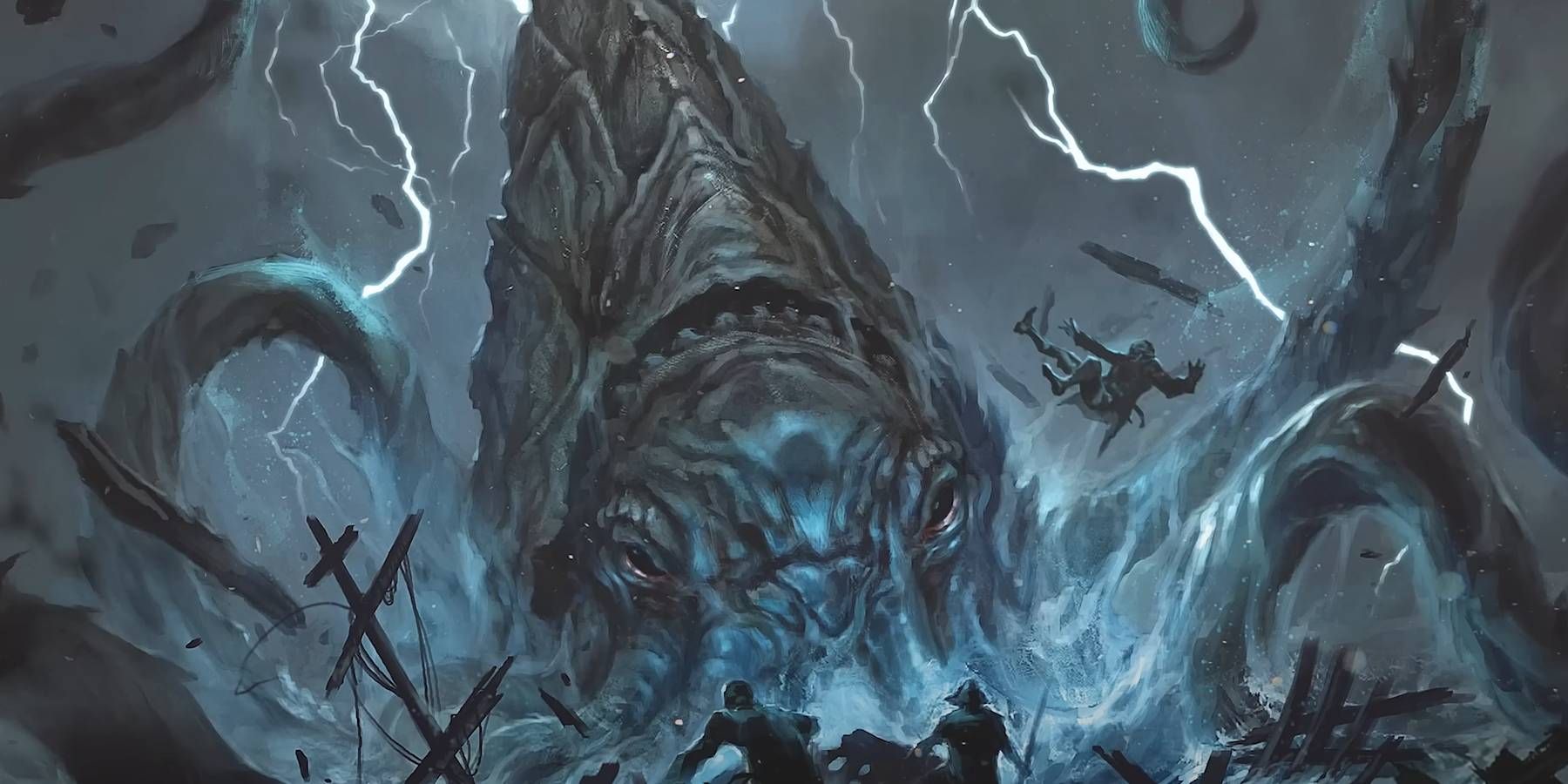 Dungeons and Dragons Kraken monster from 2025 Monster Manual