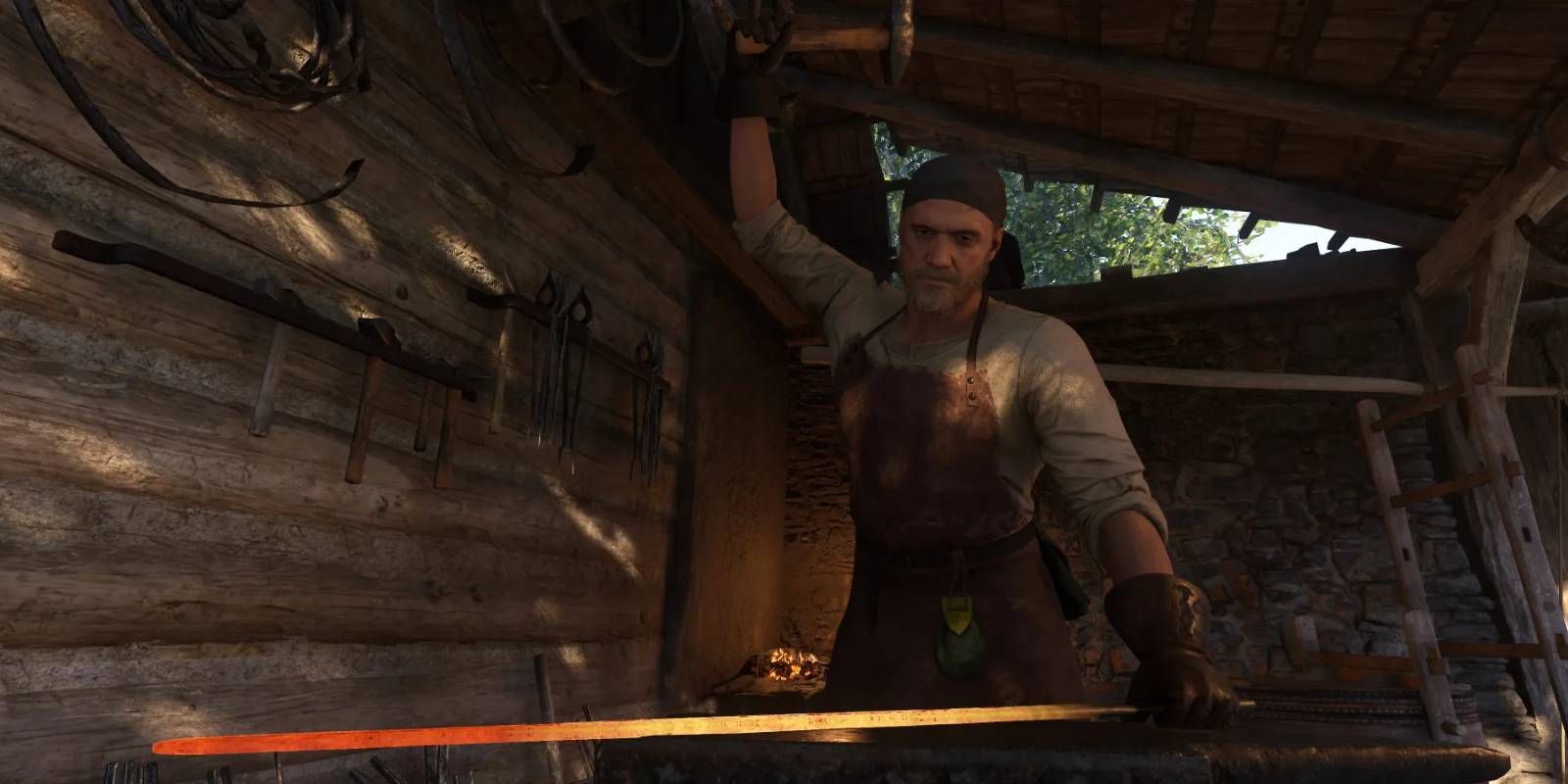 Kingdom Come: Deliverance 2 Blacksmith Radovan NPC.