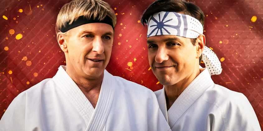 Imagery from Cobra Kai