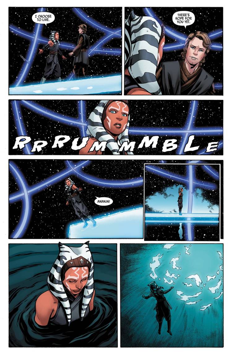 Anakin and Ahsoka in the World Between Worlds