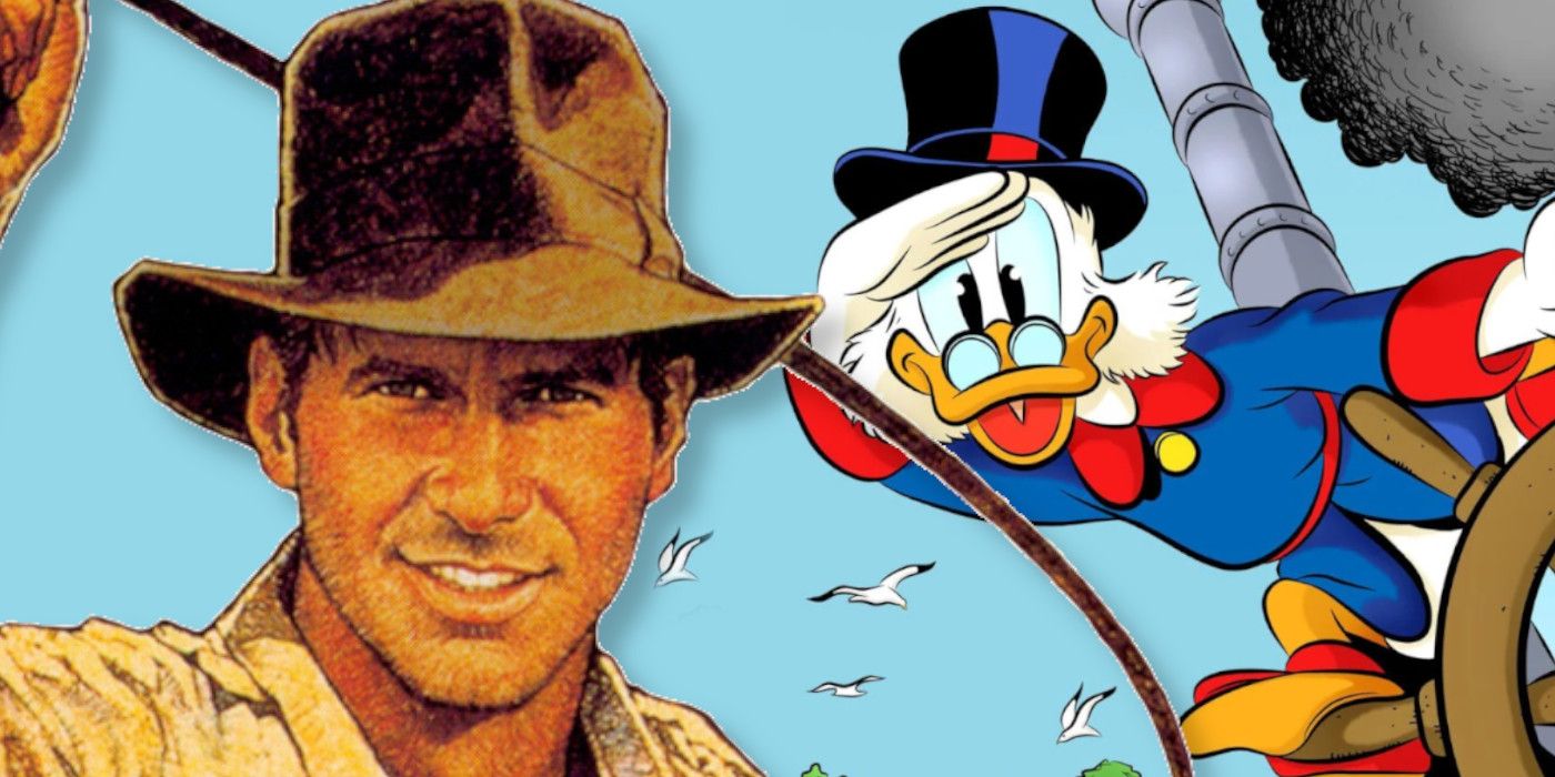 Indiana Jones and Scrooge McDuck