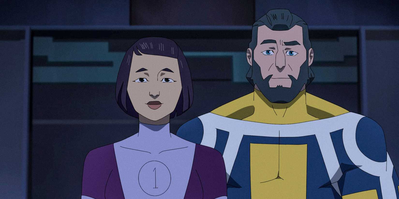 The Immortal and Dupli-Kate in Invincible Season 3 Ep 1