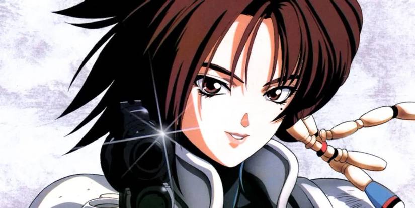 Iria pointing a gun from Iria: Zeiram the Animation