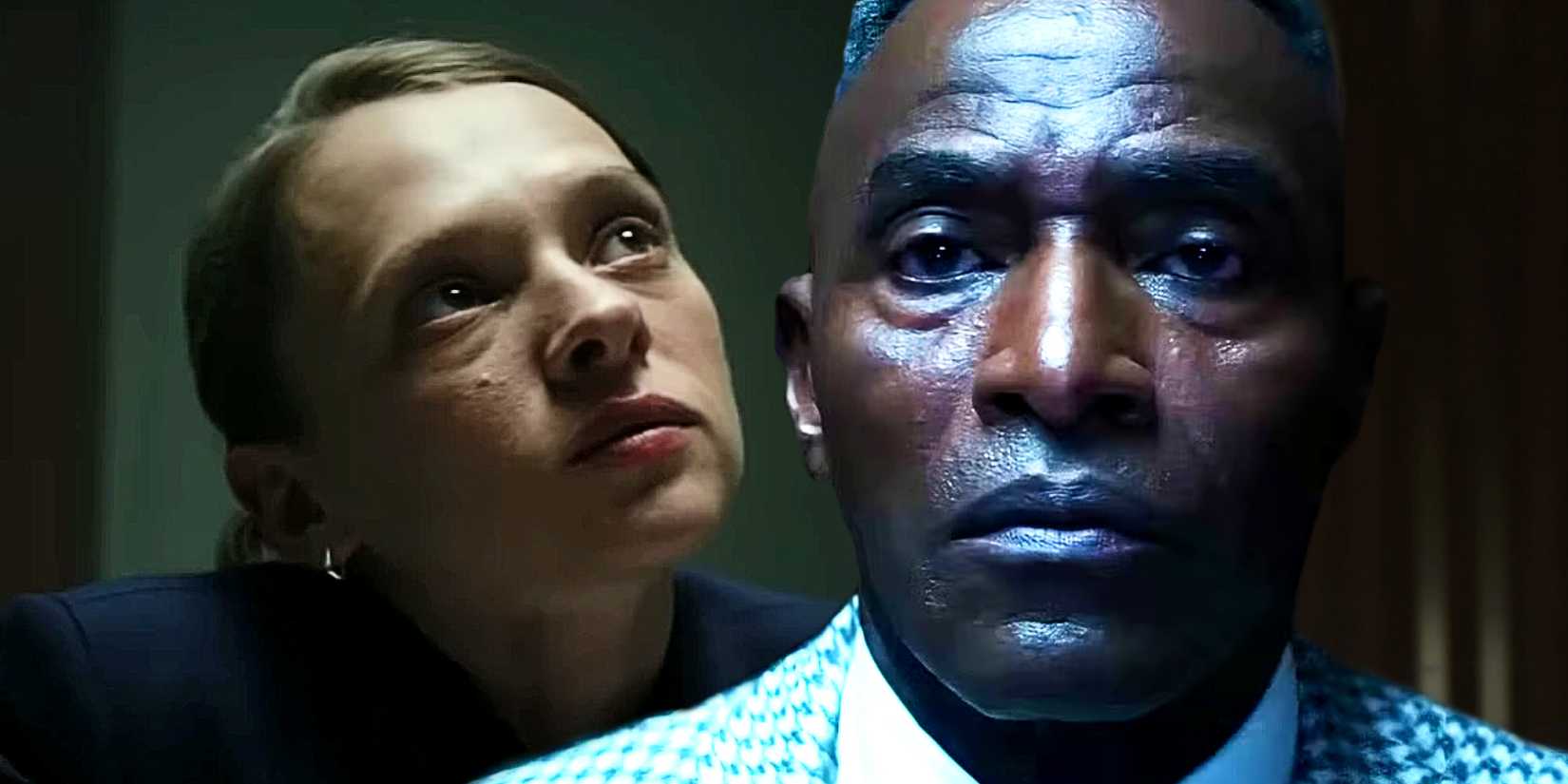 Isaiah Bradley and Ruth Bat-Seraph stare into the distance in Captain America Brave New World
