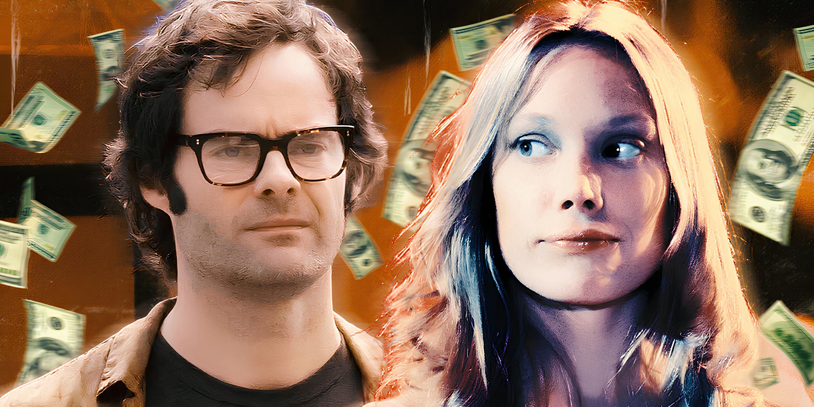 It Chapter Two Richie Tozier Carrie White Sissy Spacek with money in the background