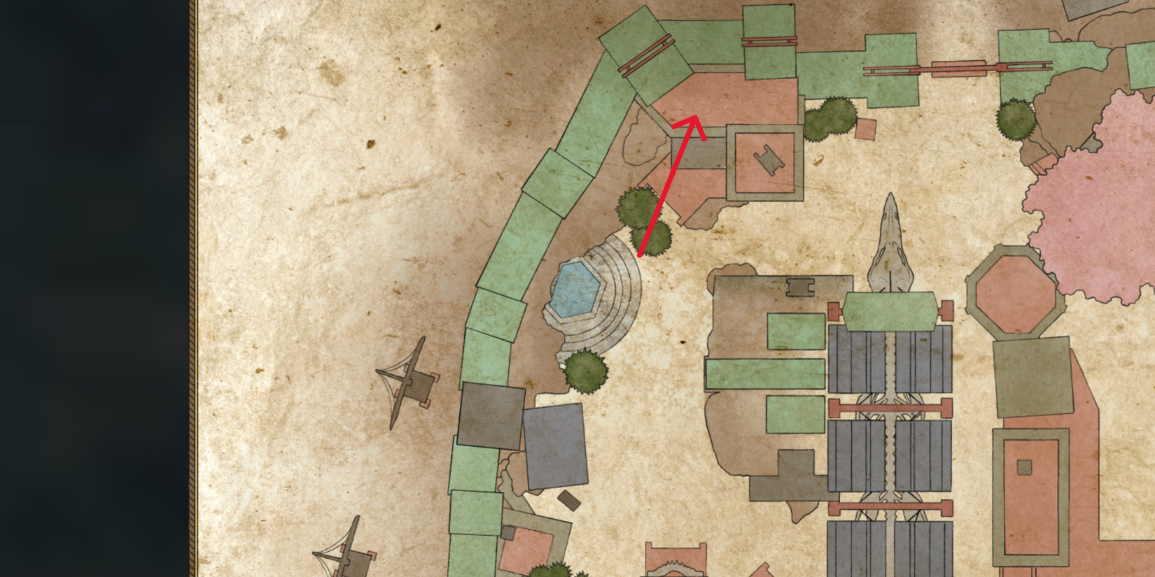 Izmalt's meteoric apparatus location in avowed