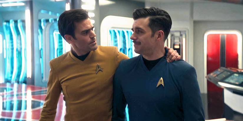 James and Sam Kirk on Star Trek Strange New Worlds