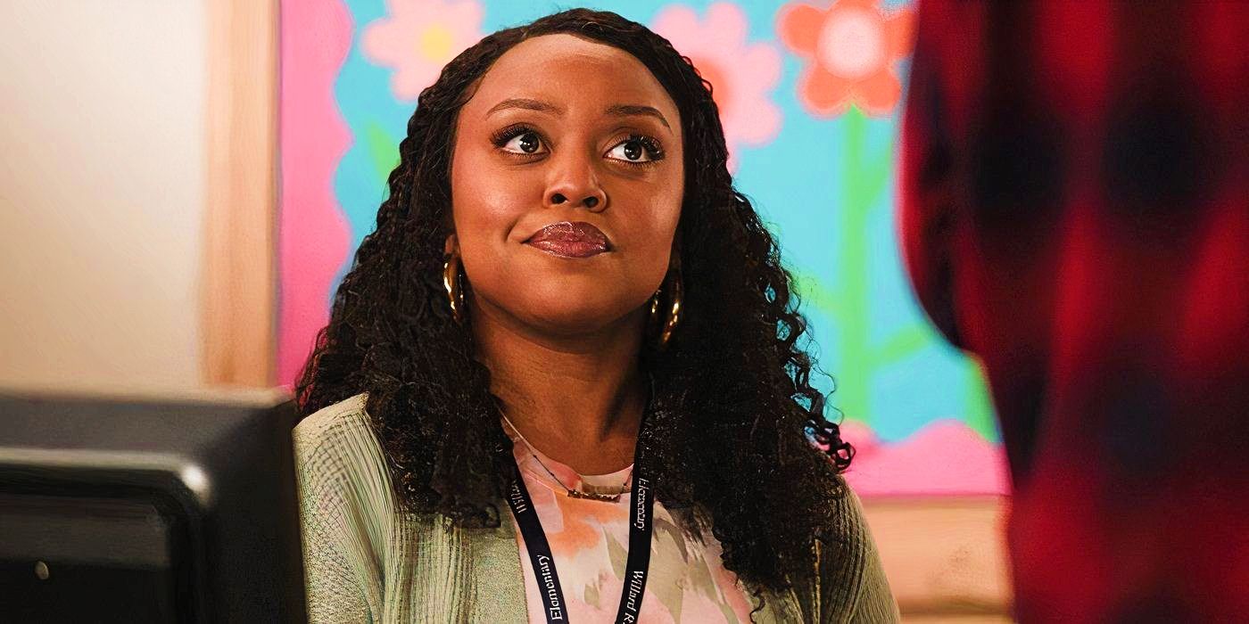 Quinta Brunson as Janine Teagues in Abbott Elementary season 3, episode 12, 
