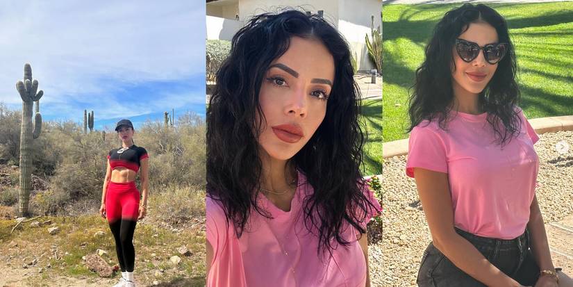 Jasmine Pineda In 90 Day Fiance on Instagram posing in Arizona