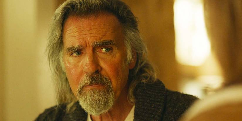 Jeff Fahey as Walter looking worried in Fire Country season 3, episode 10
