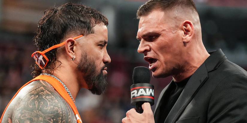 Jey Uso and Gunther WWE Raw Feb 3 2025