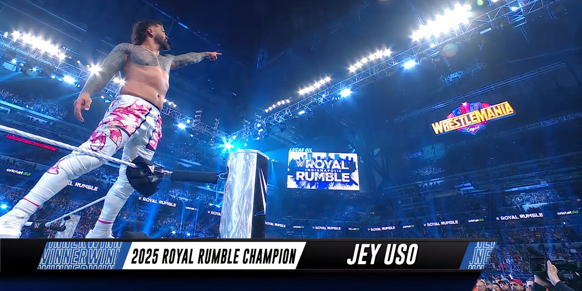 Jey Uso WWE Royal Rumble 2025