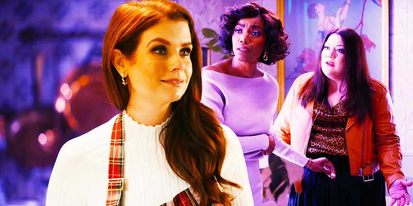 JoAnna Garcia Swisher as Maddie, Heather Headley as Helen and Brooke Elliott as Dana Sue in Sweet Magnolia season 4 episode 10