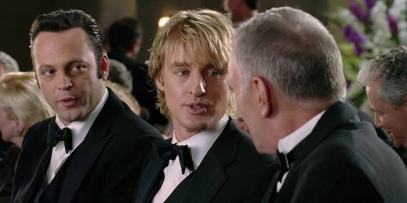 John and Jeremy get caught in a lie in Wedding Crashers