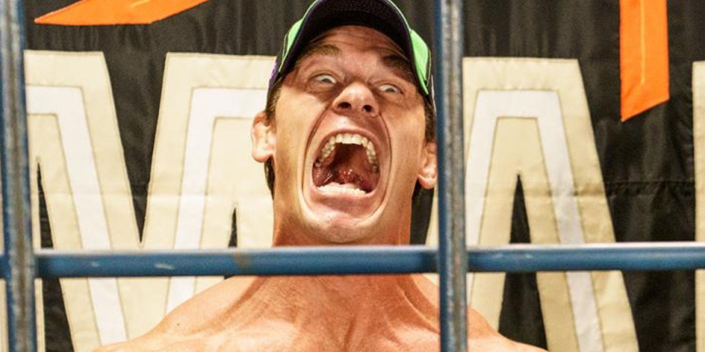 John Cena Screaming in the Firefly Funhouse Match