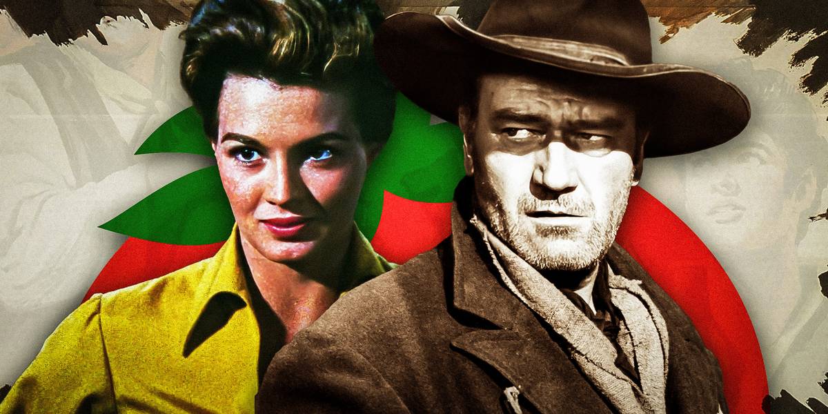 John Wayne & Angie Dickinson Starred In 3 Movies Together, But Their Best Is A Classic Western With 96% On Rotten Tomatoes