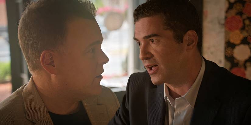 Jon Hurwitz and Josh Heald in their Cobra Kai season 6, part 3 (2025) cameo