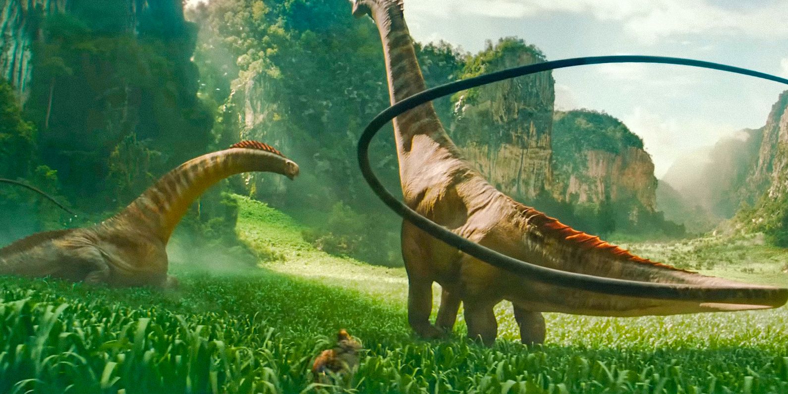 Dinosaurs free on the island in Jurᴀssic World Rebirth