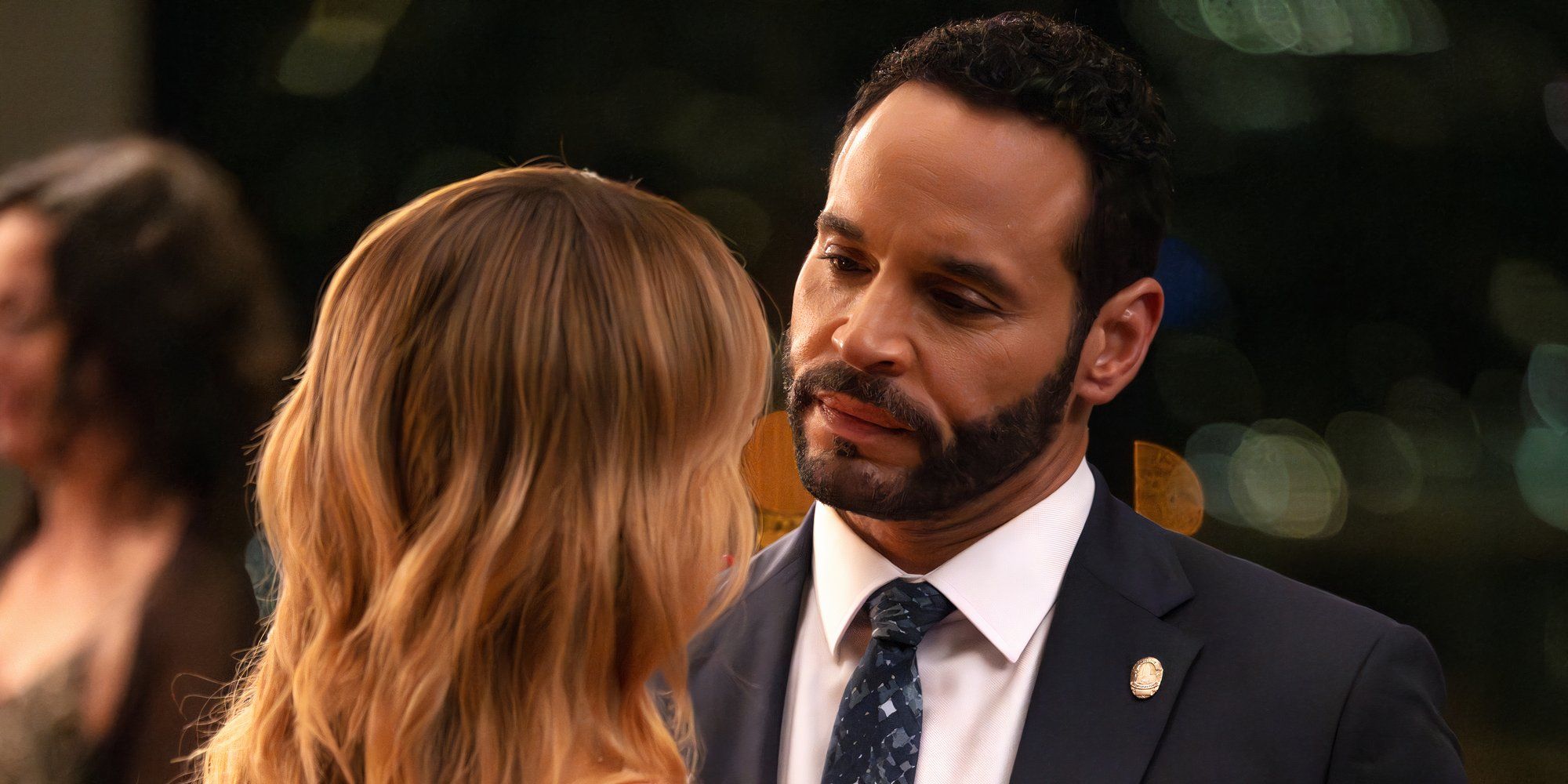 Kaitlin Olson as Morgan and Daniel Sunjata as Karadec in High Potential season 1 finale (1)