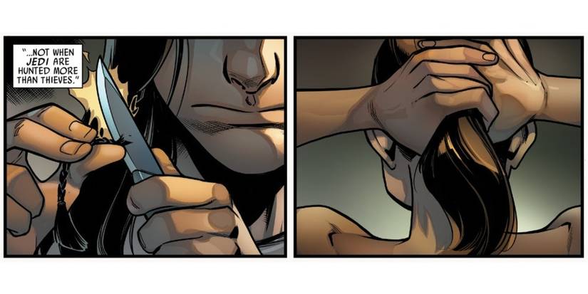Kanan Jarrus CUTS HIS HAIR