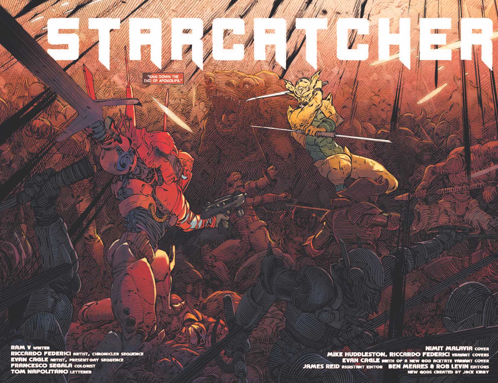 Interview: THE NEW GODS’ Creative Team Discusses Building Up DC’s Fourth World