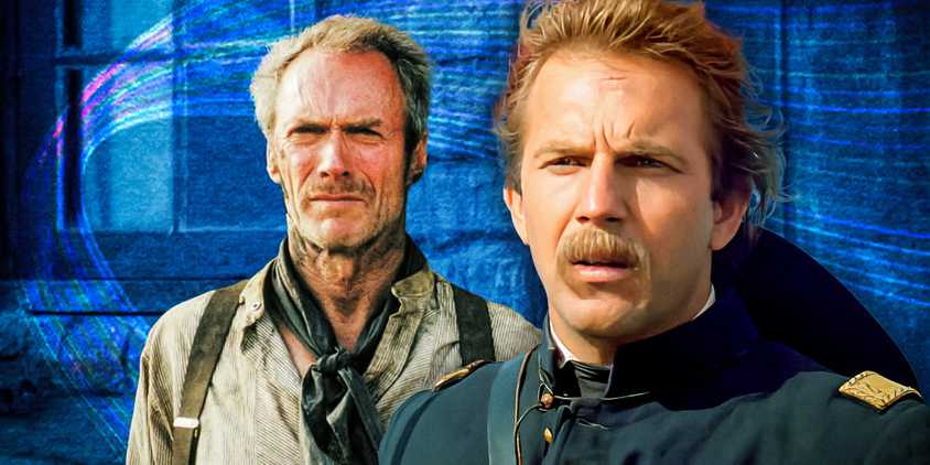 Kevin-Costner-–-Dances-with-Wolves-(1990)-and-Clint-Eastwood-–-Unforgiven-(1992)